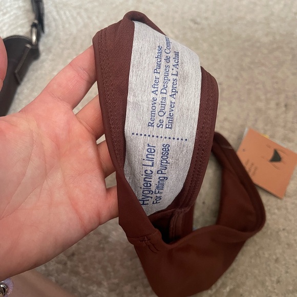 Shade & Shore Brown Bikini Bottom Cheeky Style - Picture 2 of 4